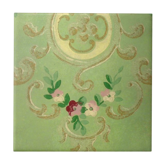 Carreau Papier peint vintage (Devant)