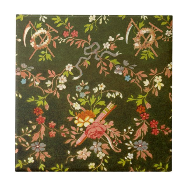 Carreau Papier peint vintage (Devant)