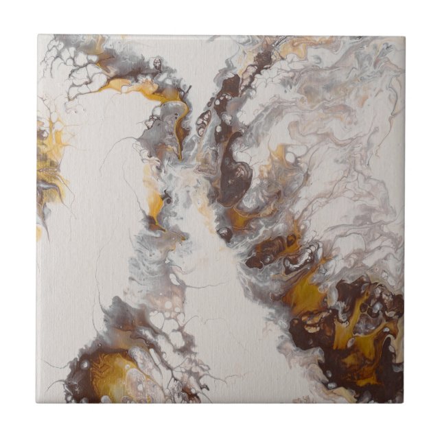 Carreau Papillon - acryl abstrait (Devant)