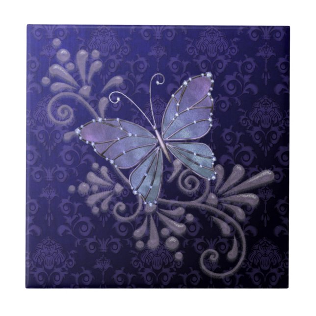 Carreau Papillon de bijou (Devant)
