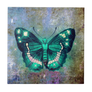 Carreau Papillon Galaxie Aqua