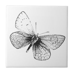 Carreau Papillon Pop Art