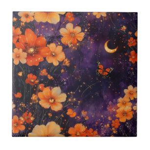 Carreau Papillon Vintage Fleur Sauvage (10)