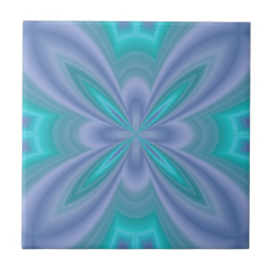 Carreau Papillons bleus Abstraits