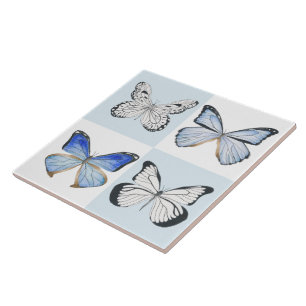 Carreau Papillons sur une Carrelage en céramique ( 3 )
