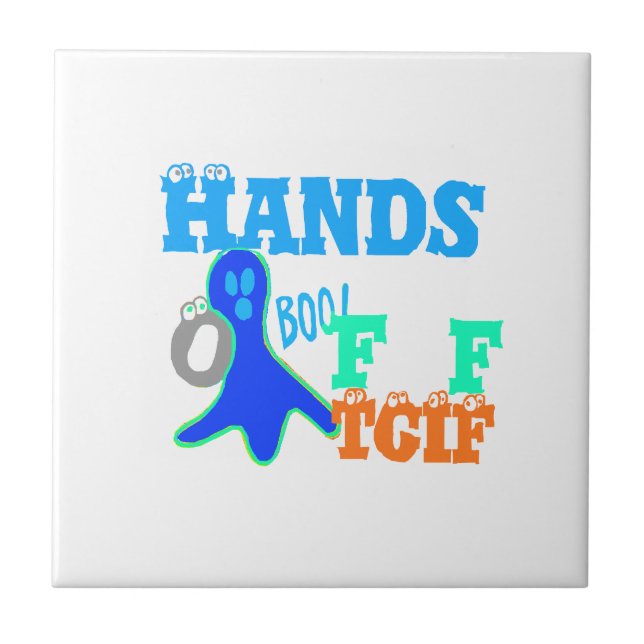 Carreau Parfait Boo ! TGIF Merci Dieu Son Vendredi Hakuna  (Devant)