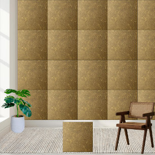 Carreau Parties scintillant Brown dorée de luxe Parquet pl