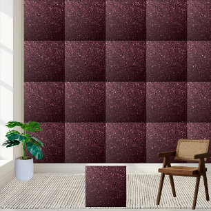 Carreau Parties scintillant Chic Maroon Chimmerge Sol Back