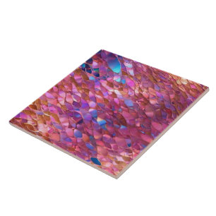 Carreau Parties scintillant Populaire Opal Holographic Col