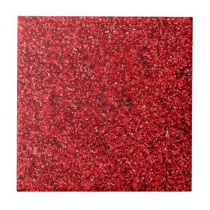 Carreau Parties scintillant rouge