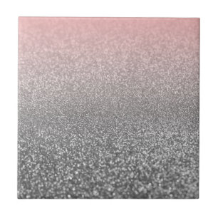 Carreau Parties scintillant vintage monogramme personnalis