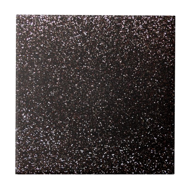 Carreau Parties scintillantes noires (Devant)
