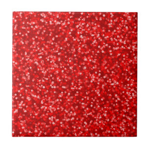 Carreau Parties scintillantes rouges de scintillement