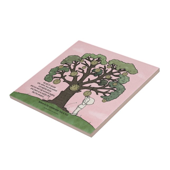 Carreau Pas de TEMPS comme le présent (Côté)