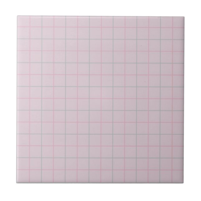 Carreau Pastel Lavender avec rose & Sage Green À damiers (Devant)