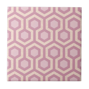 Carreau Pastel Rose Gold Sparkle Modern Girl Chic