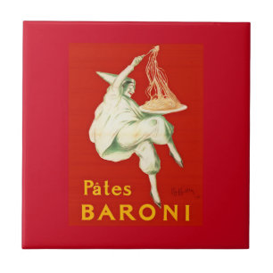 Carreau Pates Baroni Cappiello Publicité Vintage