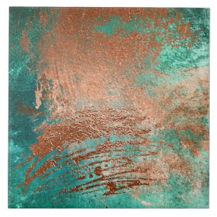 Carreau Patina en cuivre