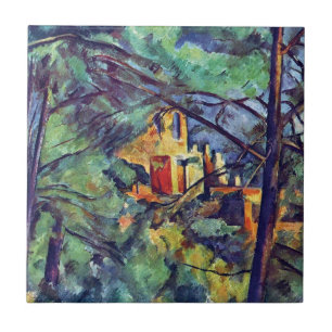 Carreau Paul Cezanne - Château Noir Le Manoir Noir
