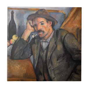 Carreau Paul Cezanne - Fumeur