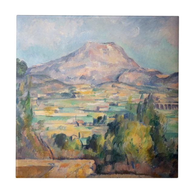 Carreau Paul Cezanne - Mont Sainte-Victoire (Devant)