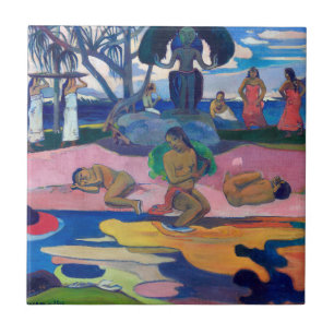 Carreau Paul Gauguin - Jour du Dieu / Mahana no atua