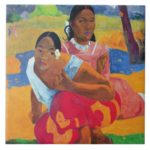 Carreau Paul Gauguin   Nafea Faaipoipo (quand êtes vous