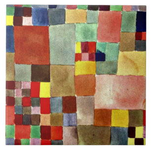 Carreau Paul Klee - Flore sur Sable