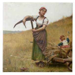 Carreau Paul Peel - Adoration