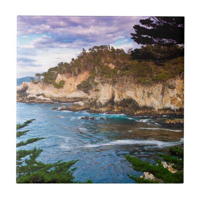 Carreau Paysage côtier de Cliff (Devant)