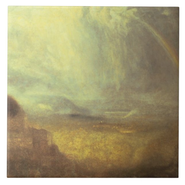 Carreau Paysage de Joseph Mallord William Turner | avec un (Devant)