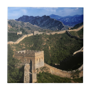 Carreau Paysage de la Grande Muraille, Jinshanling, Chine