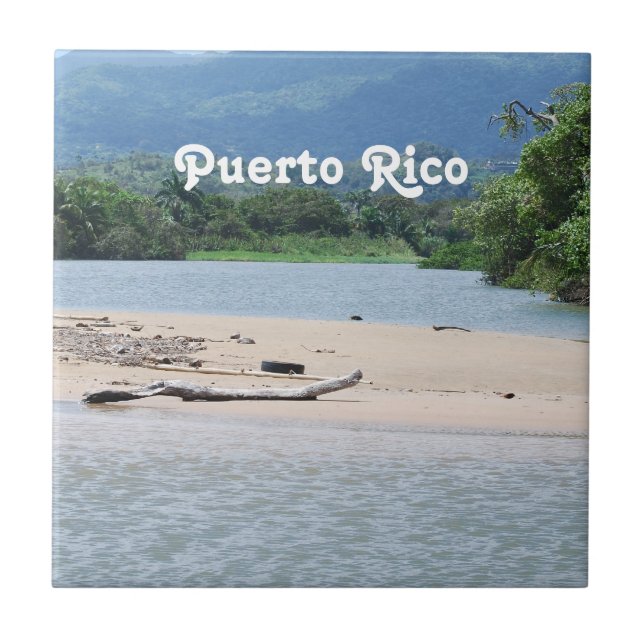 Carreau Paysage de Porto Rico (Devant)