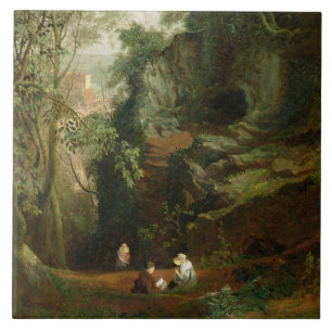 Carreau Paysage près de Clifton, c.1822-23 (huile sur la