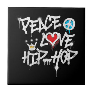 Carreau Peace Love Hip hop Dancing