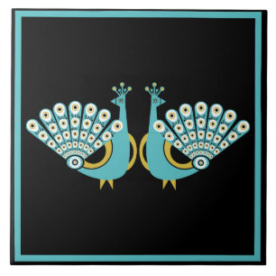 Carreau Peacock Art Home Accessoires