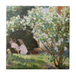 Carreau Peder Severin Kroyer - Roses