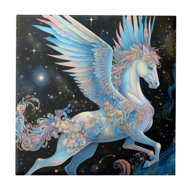 Carreau Pegasus Imaginaire Art (Devant)