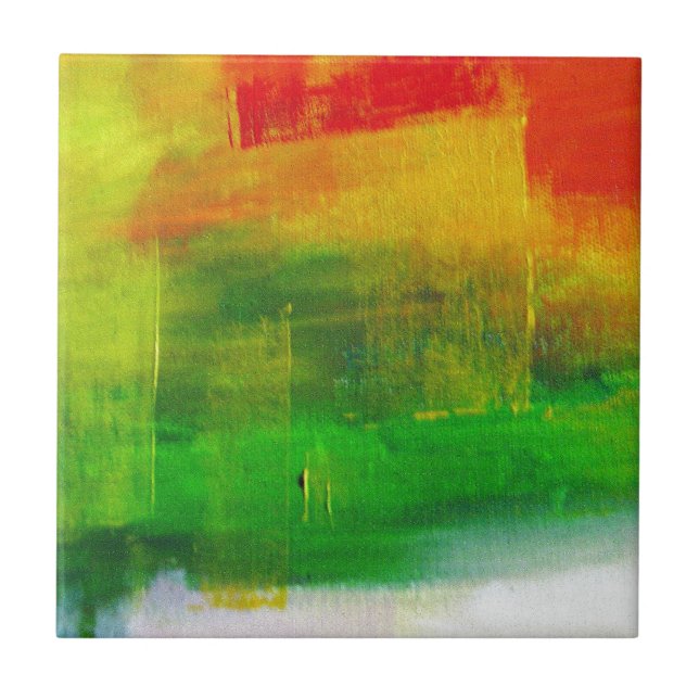 Carreau Peinture Abstraite (Devant)