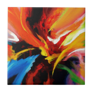Carreau Peinture abstraite par Serdar Hizli