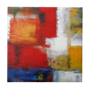Carreau Peinture d'art Abstrait moderne