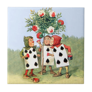 Carreau Peinture de Cardmen les roses de la Reine au pays