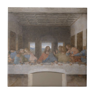 Carreau Peinture de Leonardo da Vinci de dernier dîner