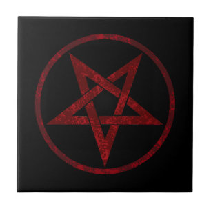 Carreau Pentagram Red Devil