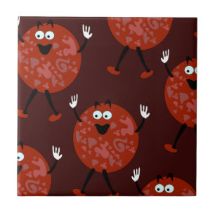 Carreau Pepperoni Tony Motif