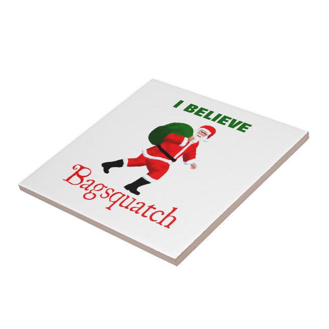 Carreau Père Noël - Bagsquatch (Côté)
