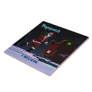 Carreau Père Noël - Bagsquatch