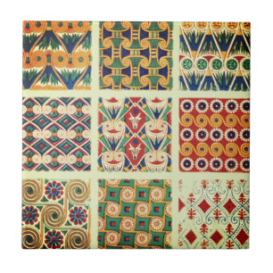 Carreau Perse paterna coloré antique élégance cerami
