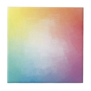 Carreau Personnalisable Colorful Abstrait Élégant Modèle