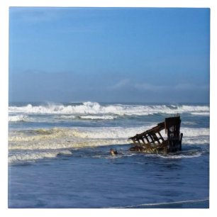 Carreau Peter Iredale Shipwreck, Côte de l'Oregon